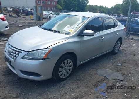2015 Nissan Sentra S from USA, damaged, VIN 3N1AB7AP6FY281581